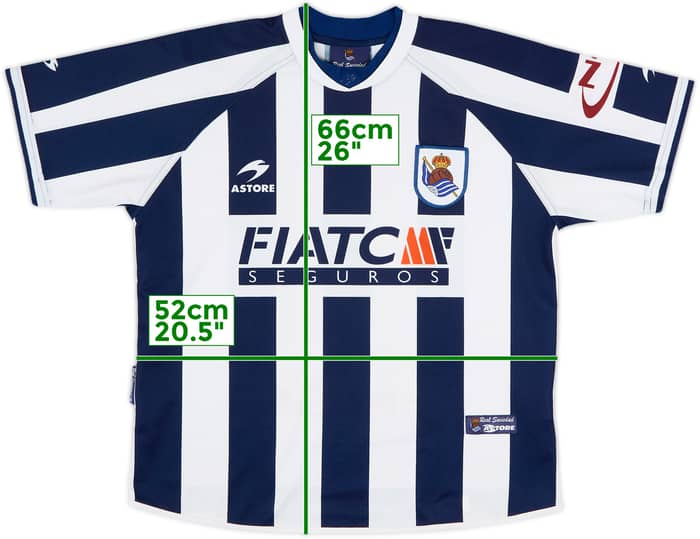 2004-06 Real Sociedad Home Shirt - 8/10 - (S)