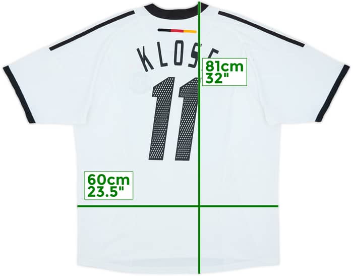 2002-04 Germany Home Shirt Klose #11 - 5/10 - (XL)