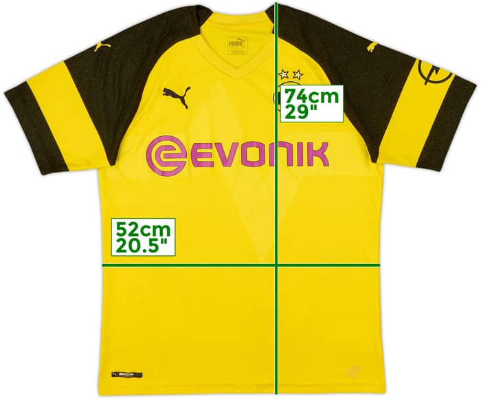 2018-19 Borussia Dortmund Home Shirt - 8/10 - (L)