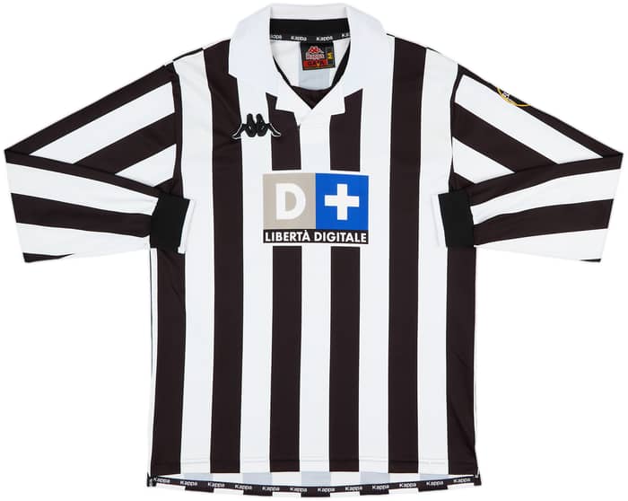 1998-99 Juventus Home L/S Shirt Del Piero #10 - 8/10 - (M)