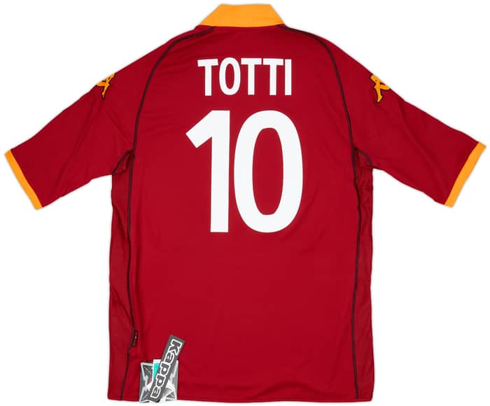 2002-03 Roma Home Shirt Totti #10 (3XL)