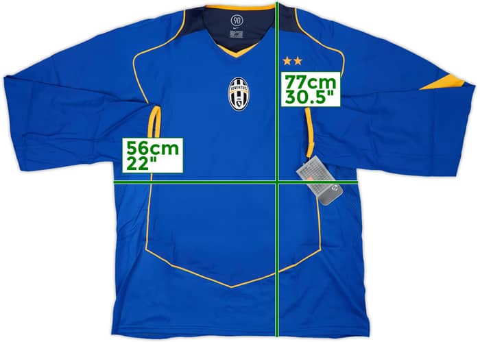 2004-05 Juventus Player Issue Third L/S Shirt (XL)