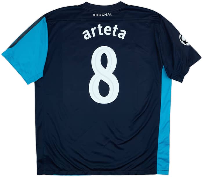2011-12 Arsenal Away Shirt Arteta #8 - 6/10 - (XL)