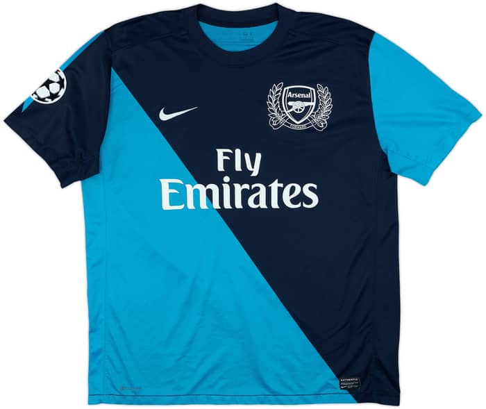 2011-12 Arsenal Away Shirt Arteta #8 - 6/10 - (XL)