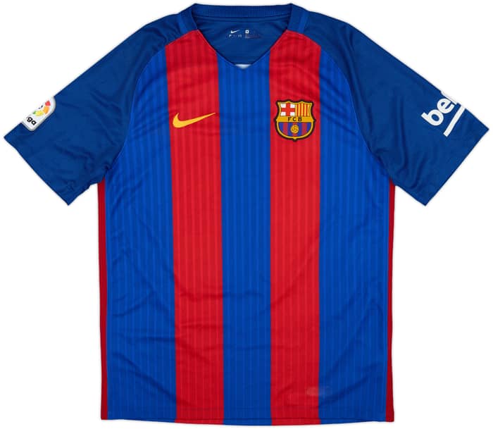 2016-17 Barcelona Home Shirt Messi #10 - 8/10 - (M)