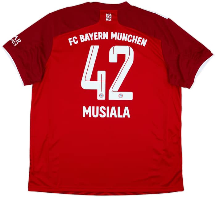 2021-22 Bayern Munich Home Shirt Musiala #42 (XXL)