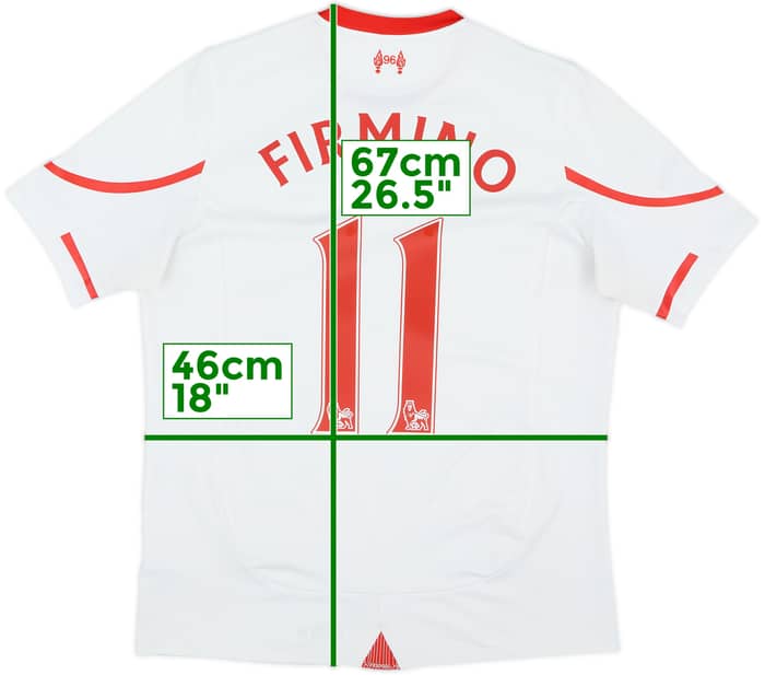 2015-16 Liverpool Away Shirt Firmino #11 - 5/10 - (S)