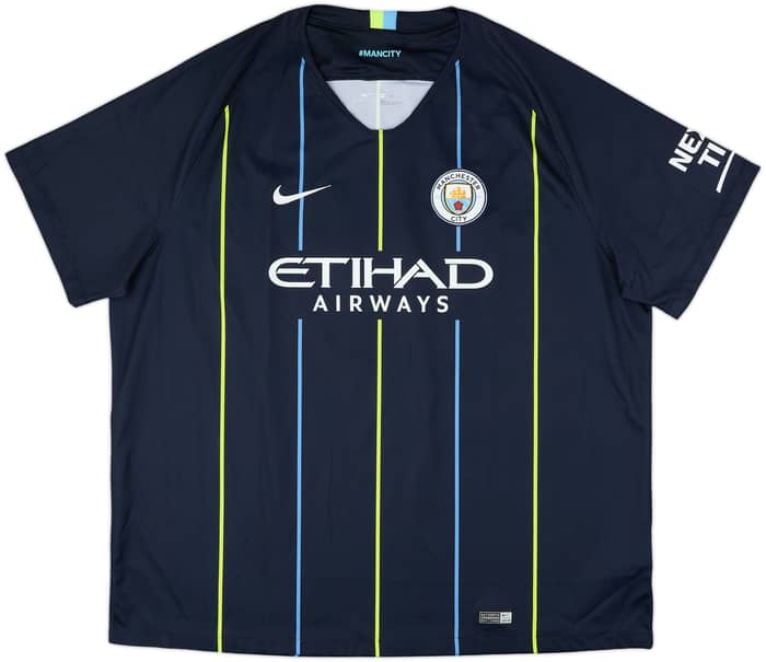 2018-19 Manchester City Away Shirt Sane #19 - 9/10 - (3XL)