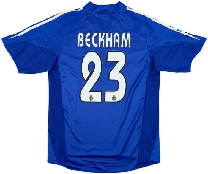 2004-05 Real Madrid Third Shirt Beckham #23 - 8/10 - (S)