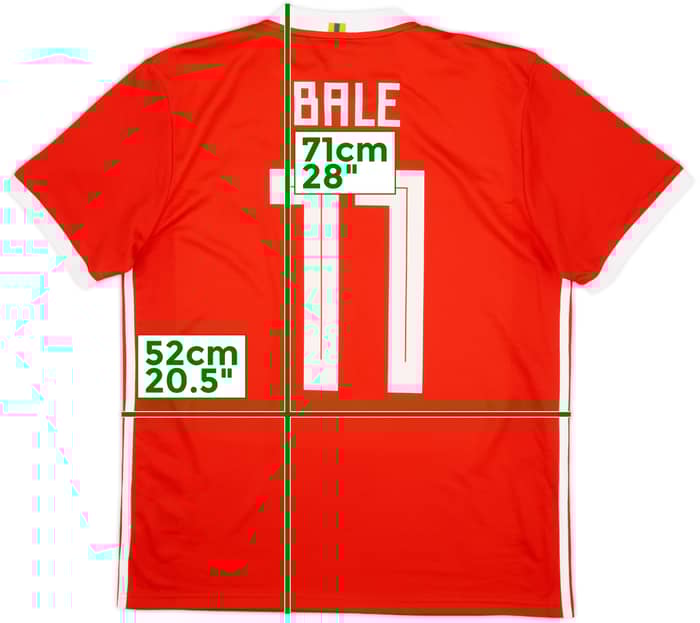 2018-19 Wales Home Shirt Bale #11 (M)