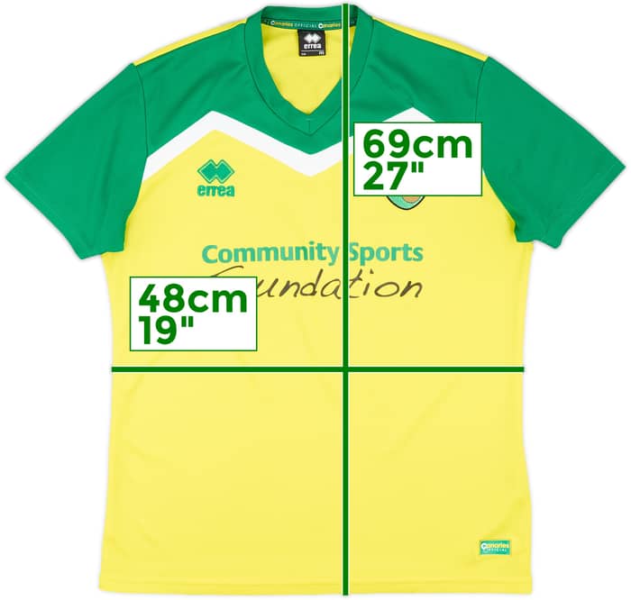 2016-17 Norwich City Errea Training Shirt - 6/10 - (M)