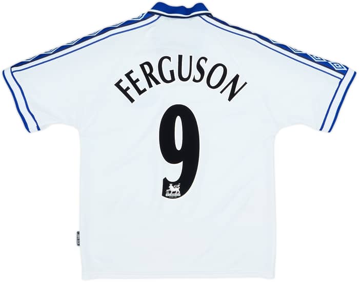 1998-99 Everton Away Shirt Ferguson #9 - 7/10 - (M)