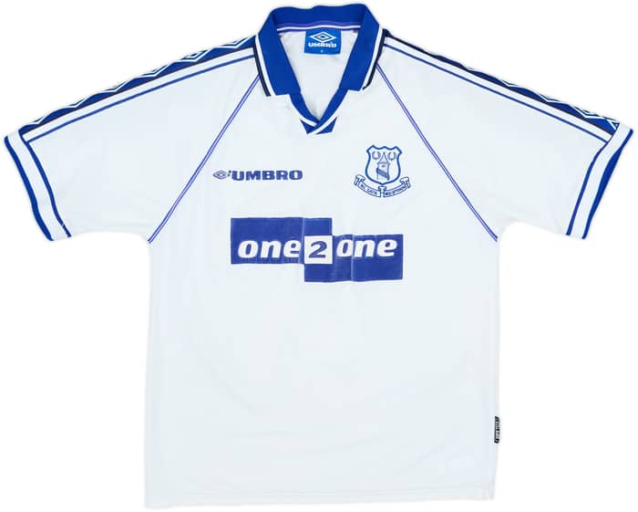 1998-99 Everton Away Shirt Ferguson #9 - 7/10 - (M)