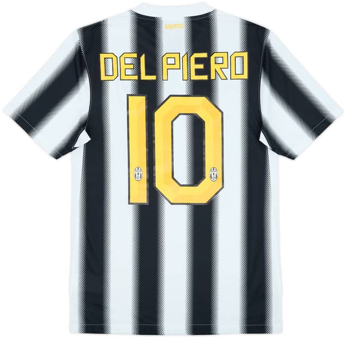 2011-12 Juventus Home Shirt Del Piero #10 - 8/10 - (S)