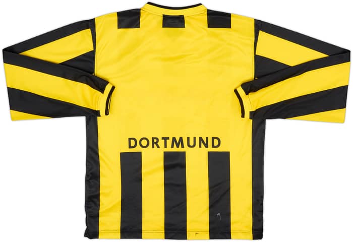 2000-02 Borussia Dortmund Home L/S Shirt - 5/10 - (L.Boys)