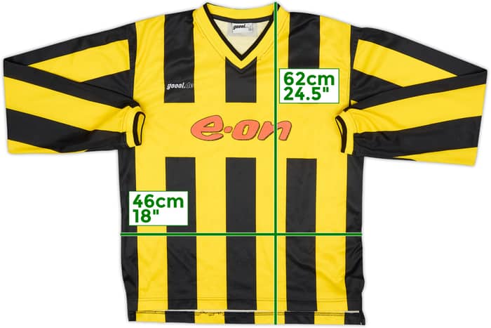 2000-02 Borussia Dortmund Home L/S Shirt - 5/10 - (L.Boys)