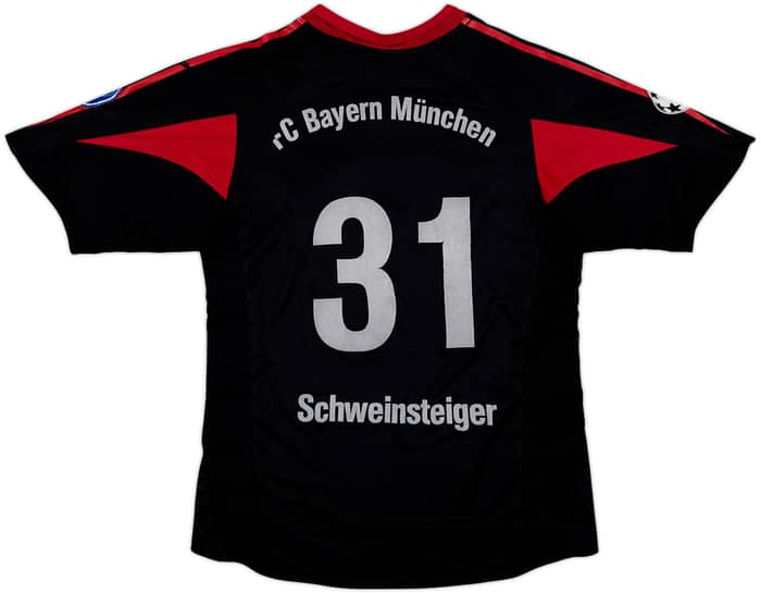 2004-05 Bayern Munich CL Shirt Schweinsteiger #31 - 6/10 - (M)