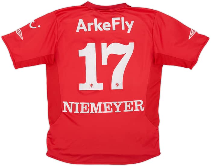 2005-06 FC Twente Home Shirt Niemeyer #17 - 7/10 - (S)
