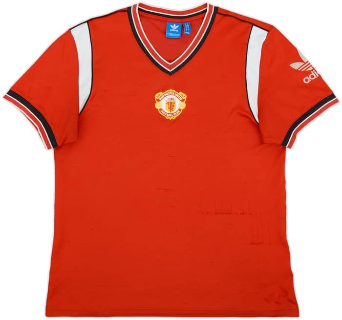 1985 Manchester United adidas Originals Reissue Home Shirt - 4/10 - (L)