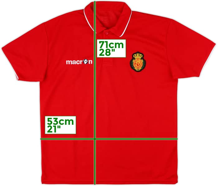 2012-13 RCD Mallorca Macron Polo Shirt - 8/10 - (M)