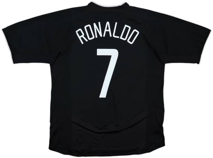 2003-05 Manchester United Away Shirt Ronaldo #7 - 6/10 - (XXL)