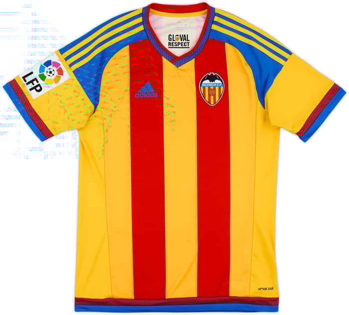 2015-16 Valencia Away Shirt - 9/10 - (S)
