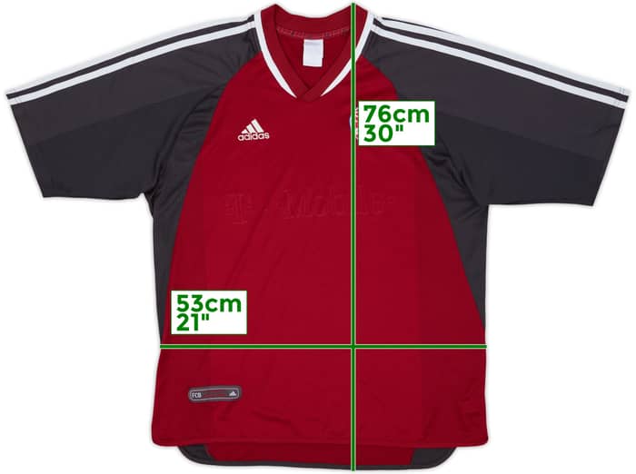 2002-03 Bayern Munich Home Shirt - 3/10 - (L)