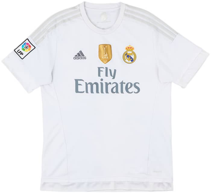2015-16 Real Madrid Home Shirt Ronaldo #7 - 6/10 - (L)