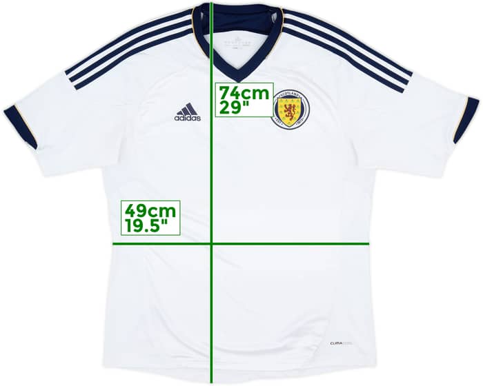 2012-14 Scotland Away Shirt - 8/10 - (L)