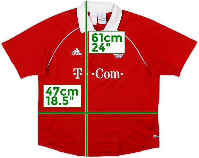 2005-06 Bayern Munich Home Shirt - 8/10 - (M.Boys)