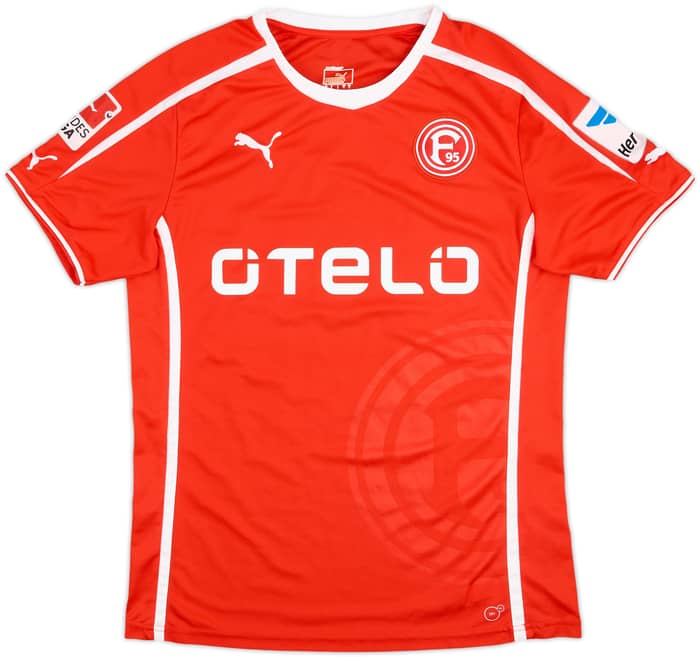 2013-14 Fortuna Dusseldorf Match Issue Signed Home Shirt Wegkamp #16