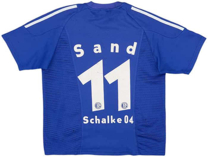 2002-04 Schalke Home Shirt Sand #11 - 5/10 - (Y)