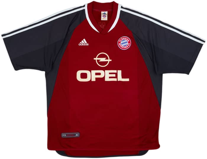 2001-02 Bayern Munich Signed Home Shirt Salihamidzic #20 - 6/10 - (XL)