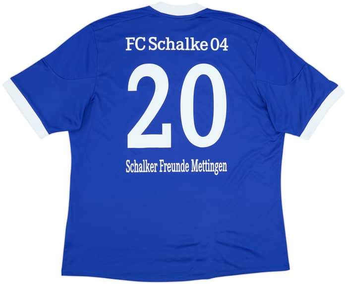 2012-14 Schalke Home Shirt #20 - 6/10 - (XXL)