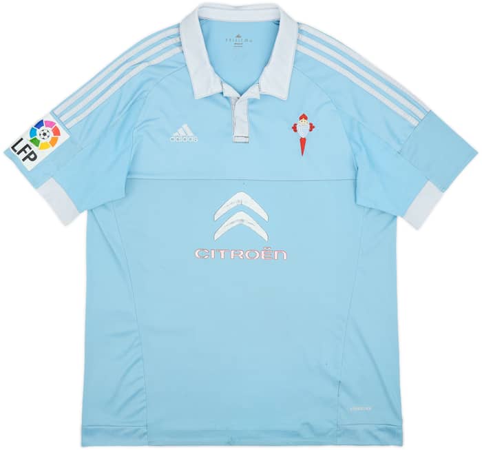 2015-16 Celta Vigo Home Shirt - 3/10 - (XL)