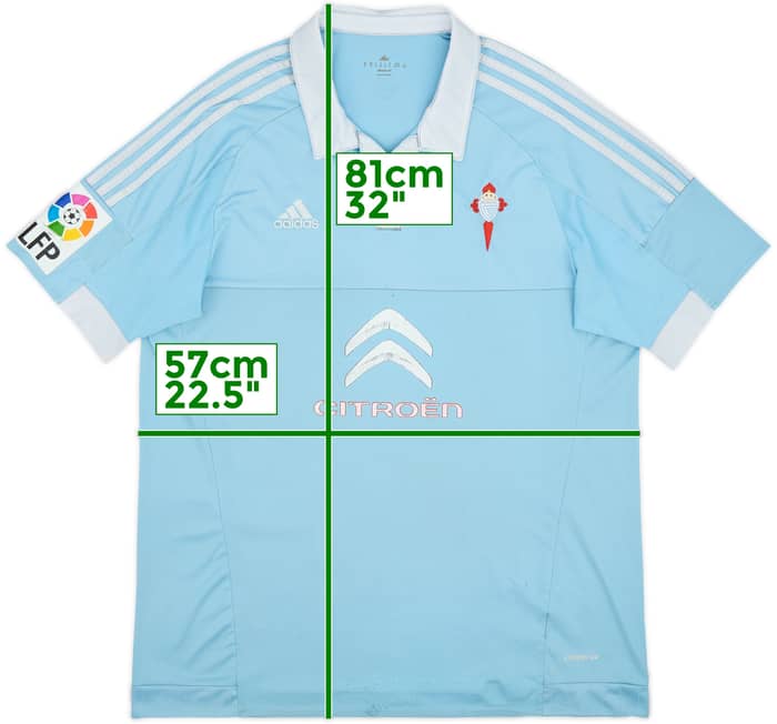 2015-16 Celta Vigo Home Shirt - 3/10 - (XL)
