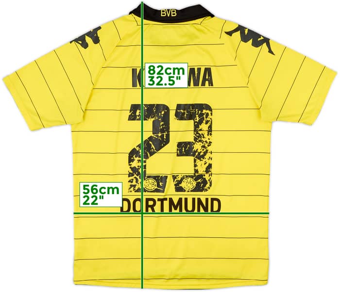 2010-11 Borussia Dortmund Home Shirt Kagawa #23 - 4/10 - (L)