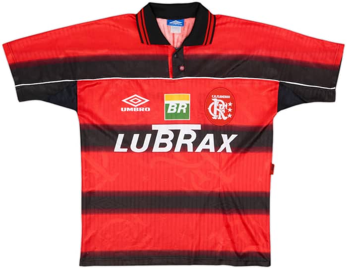 1997-99 Flamengo Home Shirt #10 - 5/10 - (XL)