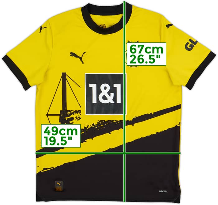 2023-24 Borussia Dortmund Home Shirt - 5/10 - (XL.Boys)