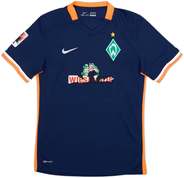 Camiseta de visitante del Werder Bremen 2015-16 Pizzaro #14 - 4/10 - (M)