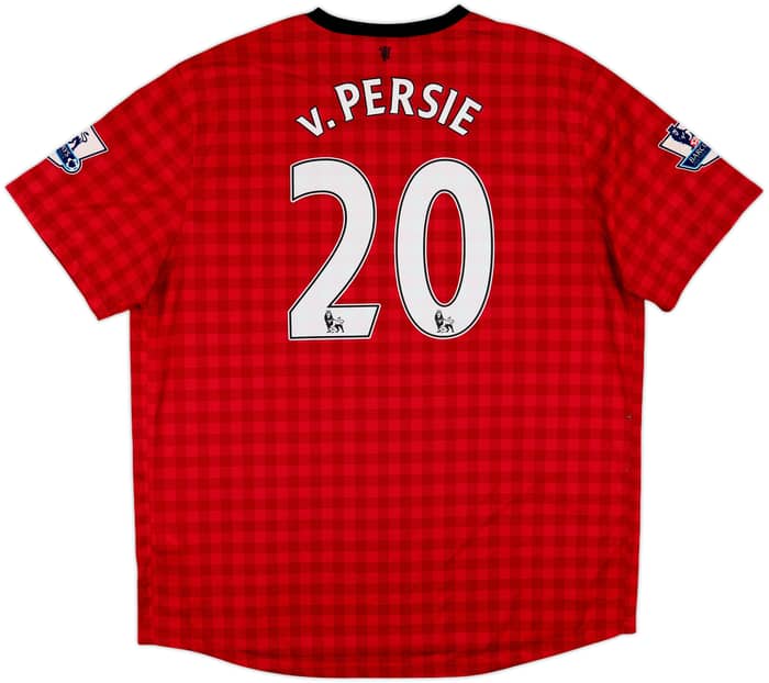 2012-13 Manchester United Home Shirt V.Persie #20 - 8/10 - (XXL)