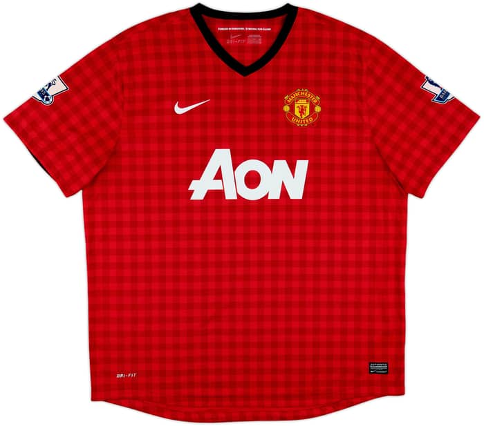 2012-13 Manchester United Home Shirt V.Persie #20 - 8/10 - (XXL)