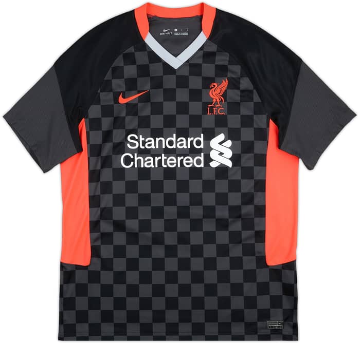 2020-21 Liverpool Third Shirt Virgil #4 - 8/10 - (L)