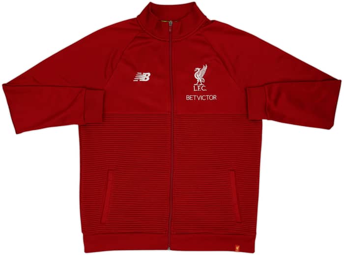 2018-19 Liverpool New Balance Track Jacket - 8/10 - (L)