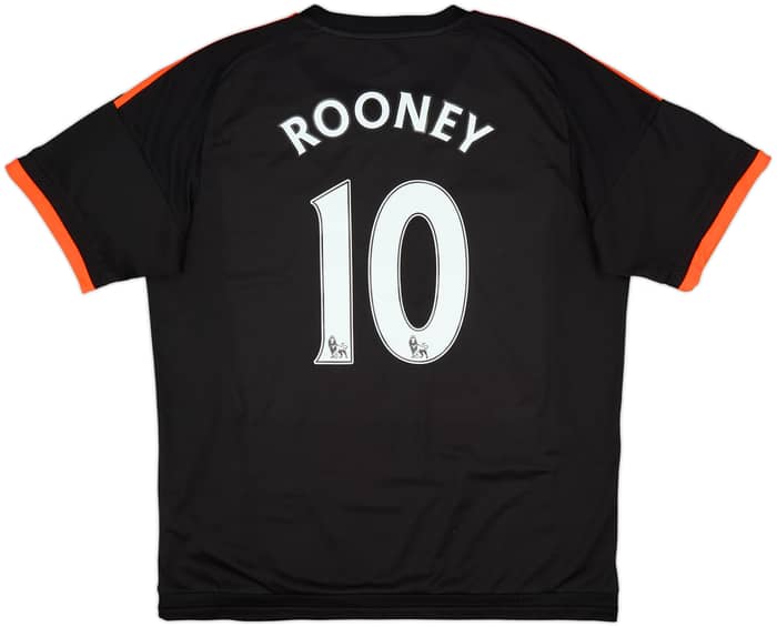 2015-16 Manchester United Third Shirt Rooney #10 - 7/10 - (XL)