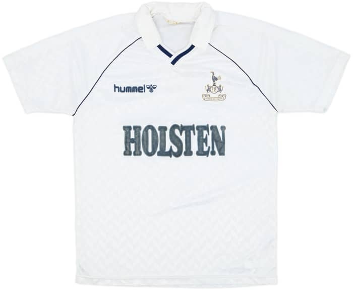 1987-89 Tottenham Home Shirt - 8/10 - (M)