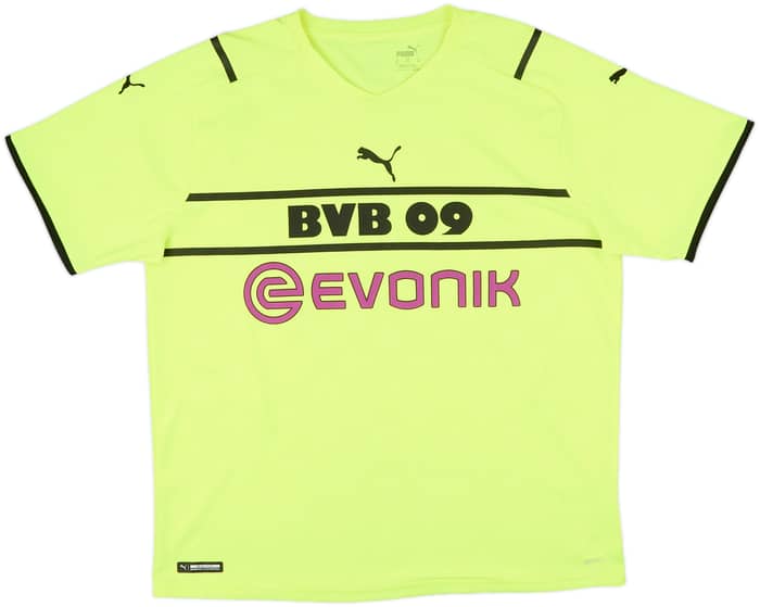 2021-22 Borussia Dortmund European Home Shirt Haaland #9 - 8/10 - (XL)