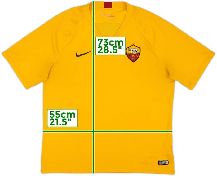 2020-21 Roma Nike Training Shirt - 8/10 - (XL)