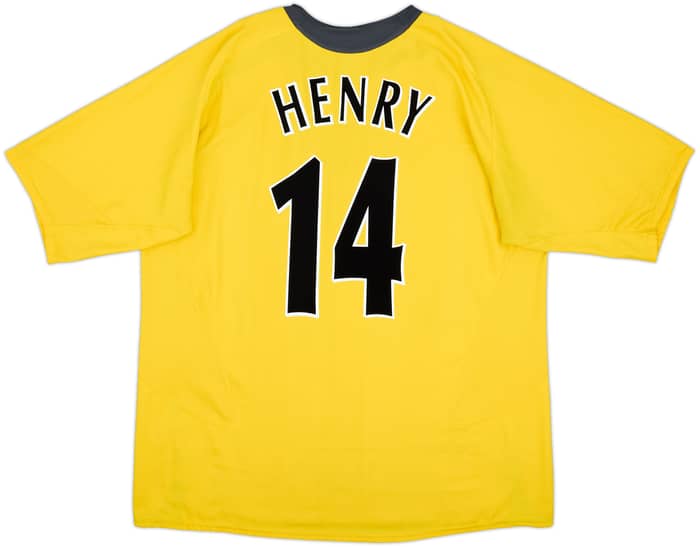 2005-06 Arsenal Away Shirt Henry #14 - 8/10 - (XXL)