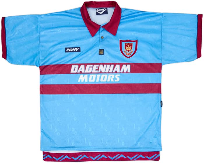 1995-97 West Ham Centenary Away Shirt Lampard #26 - 9/10 - (XL)